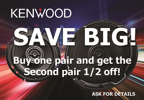 Printable store tag buy on pr speakers and get second 50% off